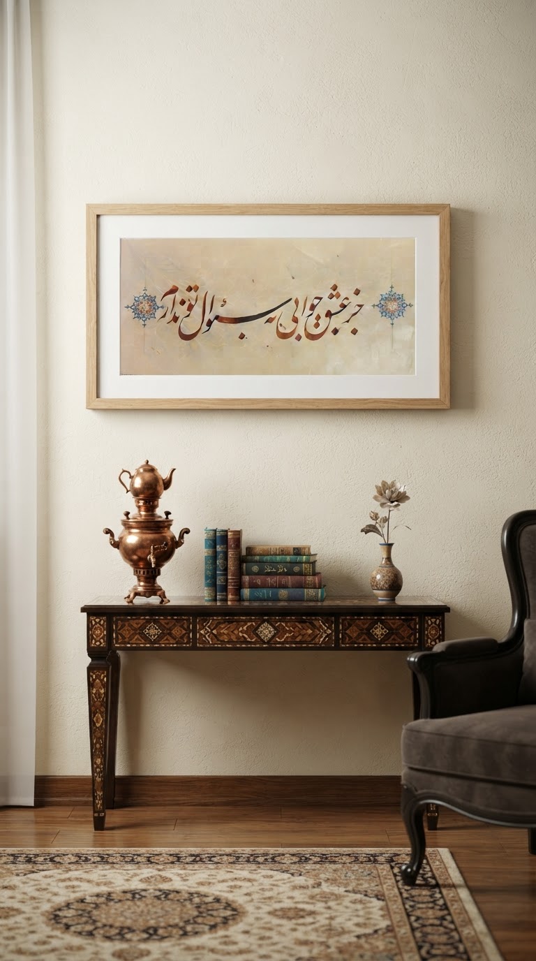 تابلو خط استاد نیکمرام 0892